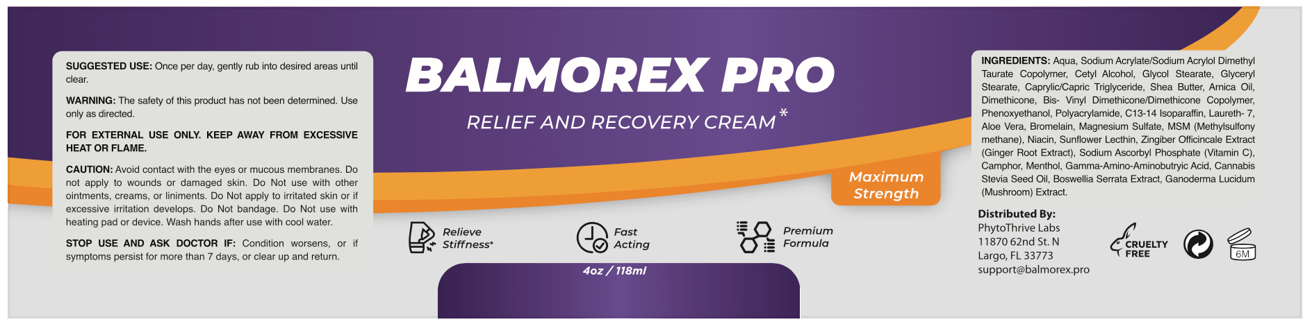 Balmorex Pro Facts
